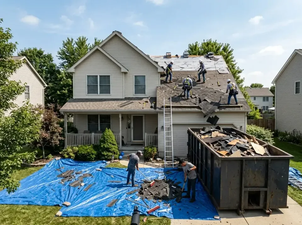 roof-replacement-debris-remova-004 — frequently asked questions, Cheapest Dumpster Rentals in Croom, MD